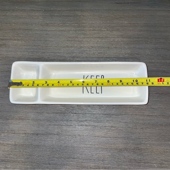 Rae Dunn KEEP Divided Tray - Picture 3 of 4